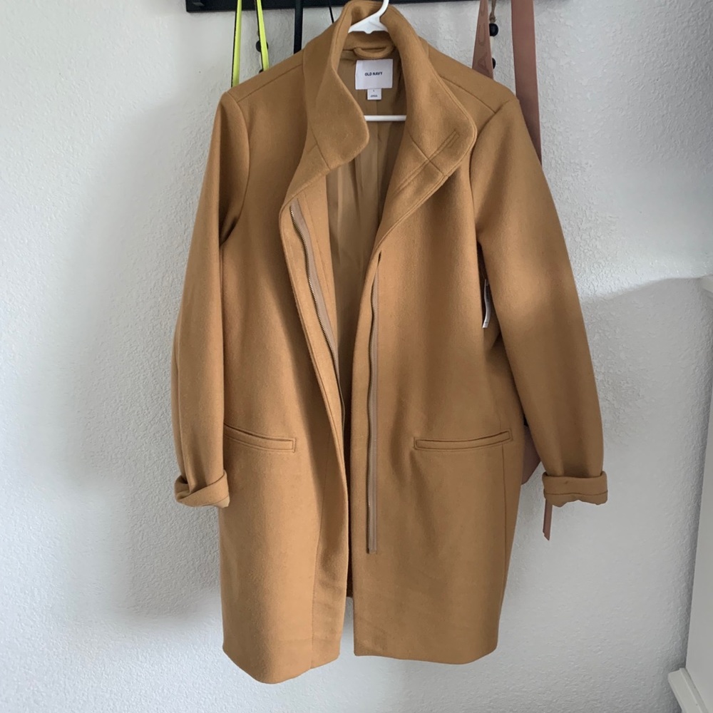 NWT Old navy tan coat